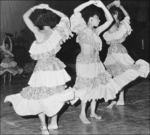 The Festival Dance Competition, back in the day. (Photo: Pieces of the Past/Gleaner)