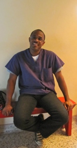 Kelvin Bird is a fourth year student of dental surgery with a lovely smile! (My photo)