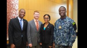Three Jamaicans participated in the U.S. State Department's International Visitor Leadership Program earlier this month. The program focused on "Combating Corruption." (Photo: U.S. Embassy)
